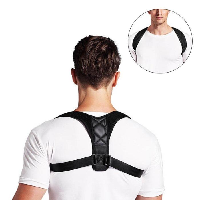 Adjustable Posture Corrector – Back & Shoulder Support Belt for Pain Relief