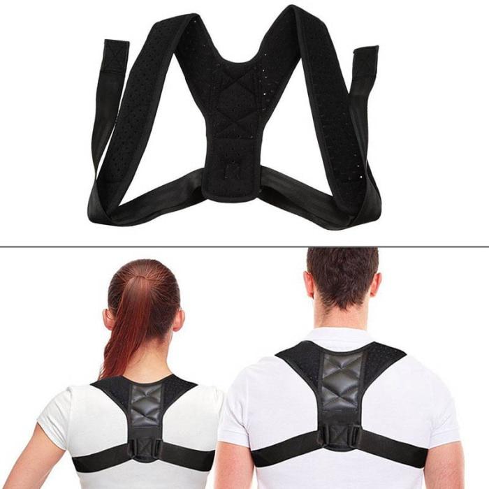 Adjustable Posture Corrector – Back & Shoulder Support Belt for Pain Relief