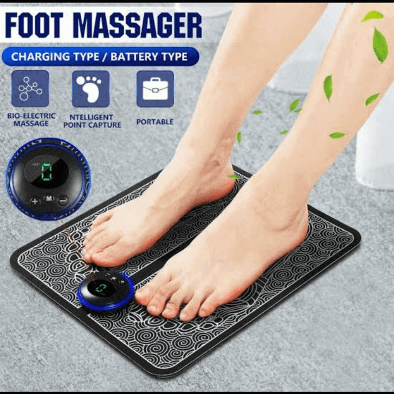 Electrical Muscle Stimulation (EMS) Portable Foot Massager – MA-860