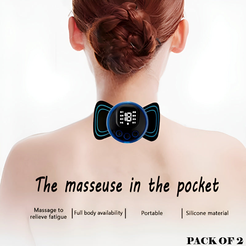 PowerPulse Mini Massager Set – 8 Modes, 19 Levels