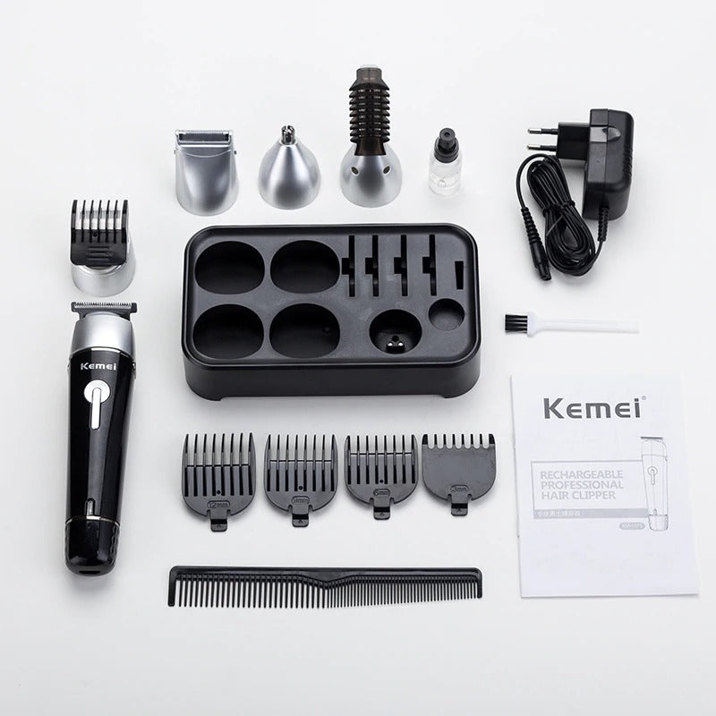 Kemei All-in-One Hair, Beard & Nose Trimmer