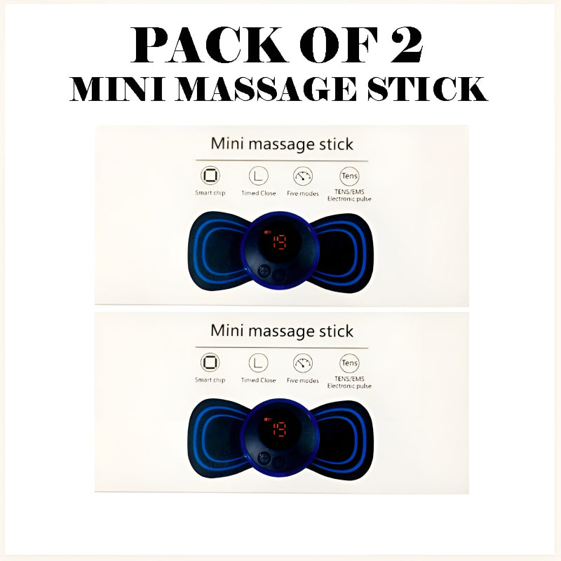 PowerPulse Mini Massager Set – 8 Modes, 19 Levels