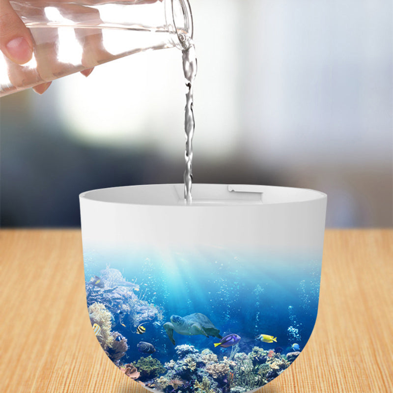 200ml Mini Portable Humidifier with USB Charging & LED Night Light