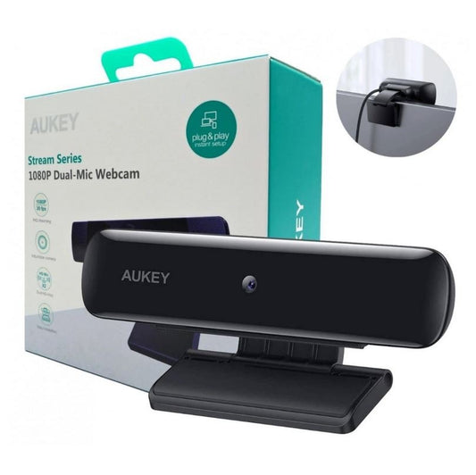 Aukey 1080p Full HD Webcam – Genuine, Brand New