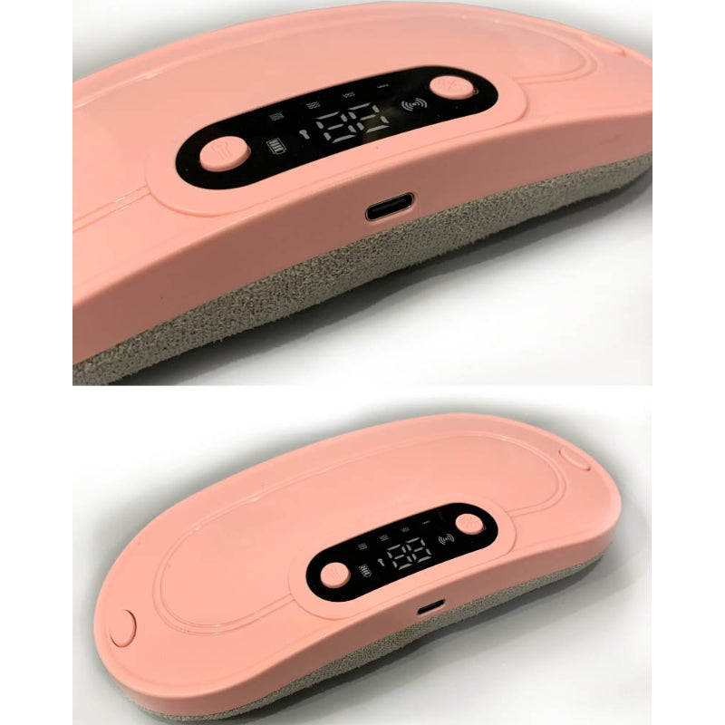 Smart Menstrual Heating Pad – Digital Display with Vibration & Warmth for Waist & Cramps Relief